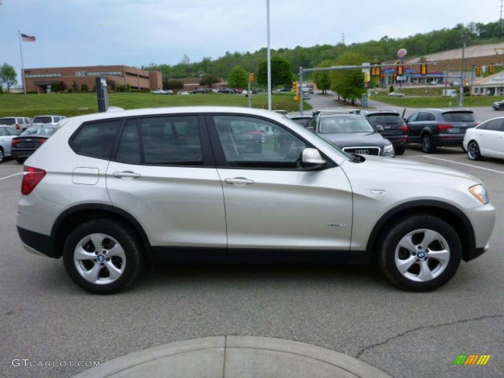 Mineral Silver Metallic 2012 BMW X3 xDrive 28i Exterior Photo #81076850