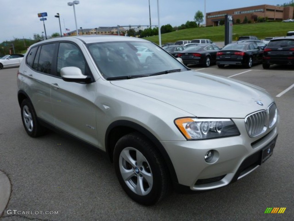 Mineral Silver Metallic 2012 BMW X3 xDrive 28i Exterior Photo #81076871
