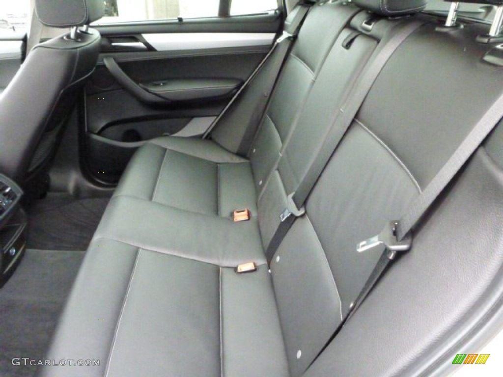 2012 BMW X3 xDrive 28i Rear Seat Photo #81076940