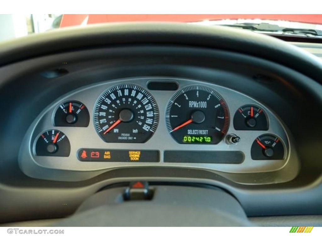 2004 Ford Mustang Mach 1 Coupe Gauges Photo #81077262