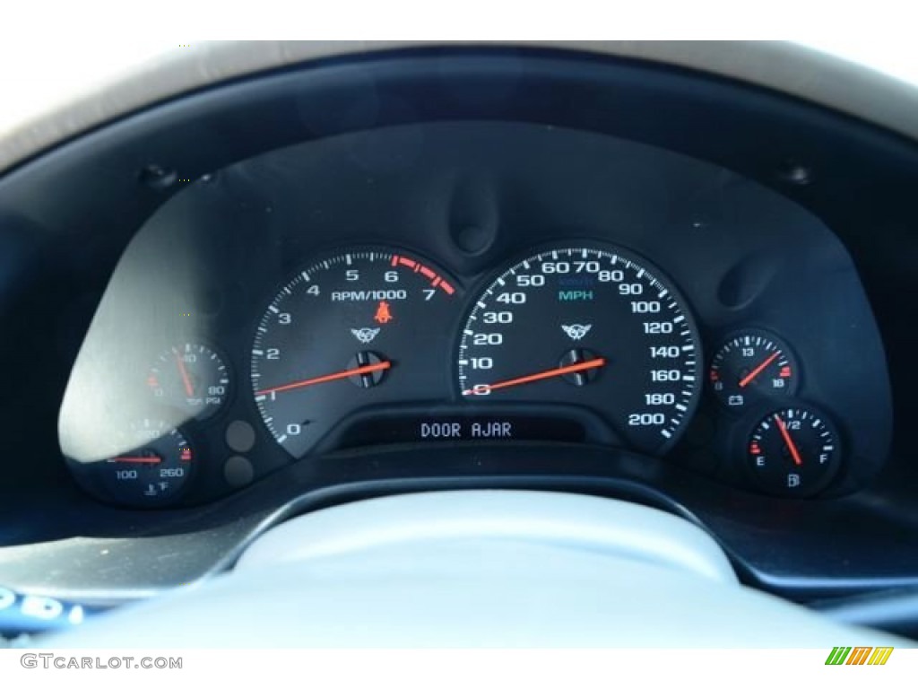 2004 Chevrolet Corvette Coupe Gauges Photo #81077741