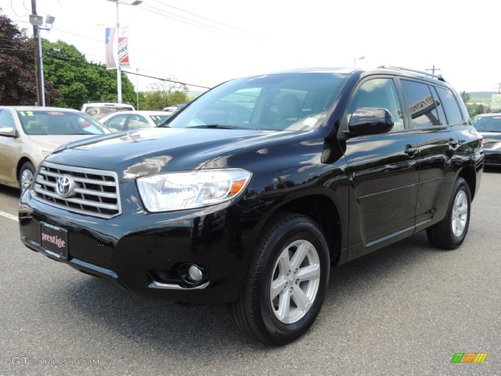 2010 Highlander SE 4WD - Black / Ash photo #3