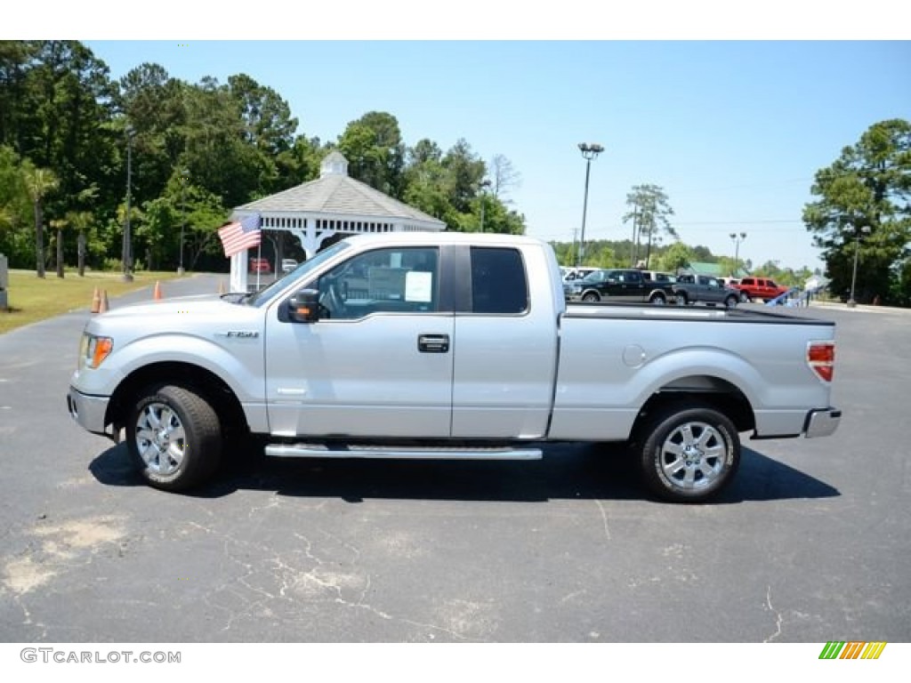Ingot Silver Metallic 2013 Ford F150 XLT SuperCab Exterior Photo #81079171