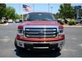 2013 Ruby Red Metallic Ford F150 XLT SuperCrew 4x4  photo #2