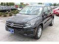 Deep Black Metallic - Tiguan S Photo No. 3