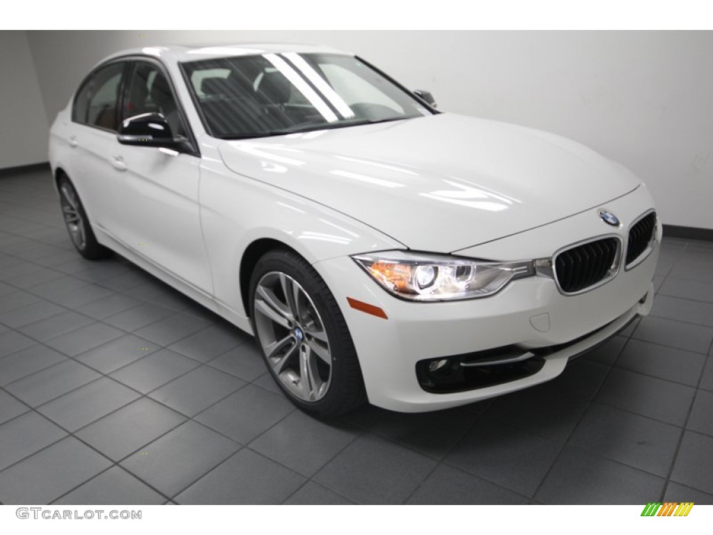 Alpine White BMW 3 Series