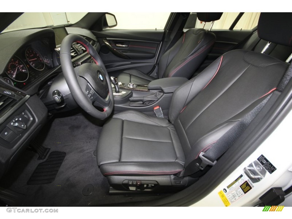 2013 3 Series 328i Sedan - Alpine White / Black photo #3