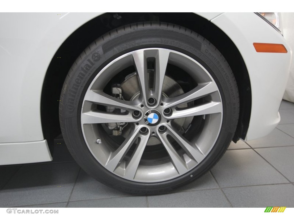2013 3 Series 328i Sedan - Alpine White / Black photo #7