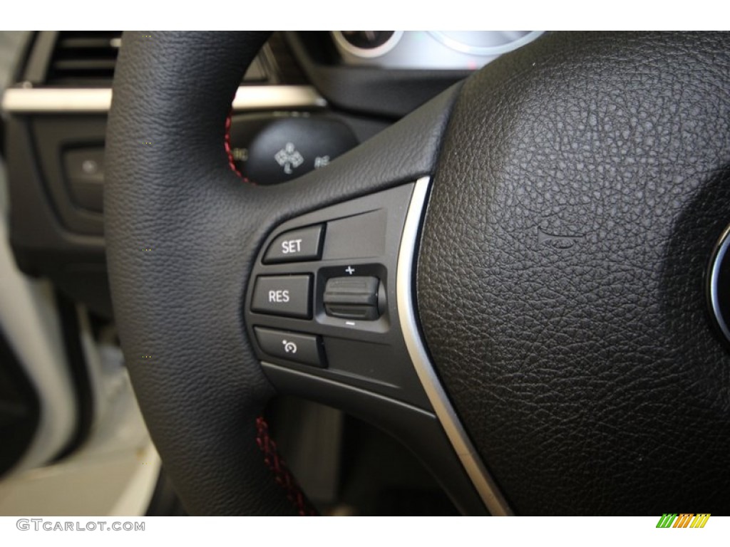 2013 3 Series 328i Sedan - Alpine White / Black photo #25