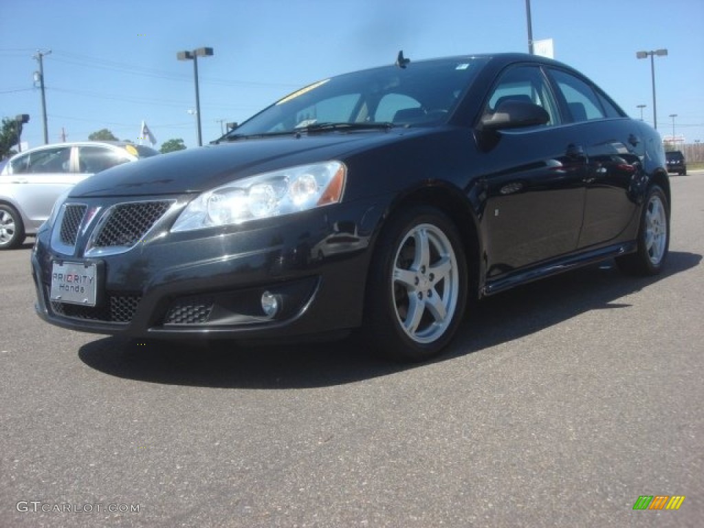 2009 G6 GT Sedan - Carbon Black Metallic / Ebony photo #1