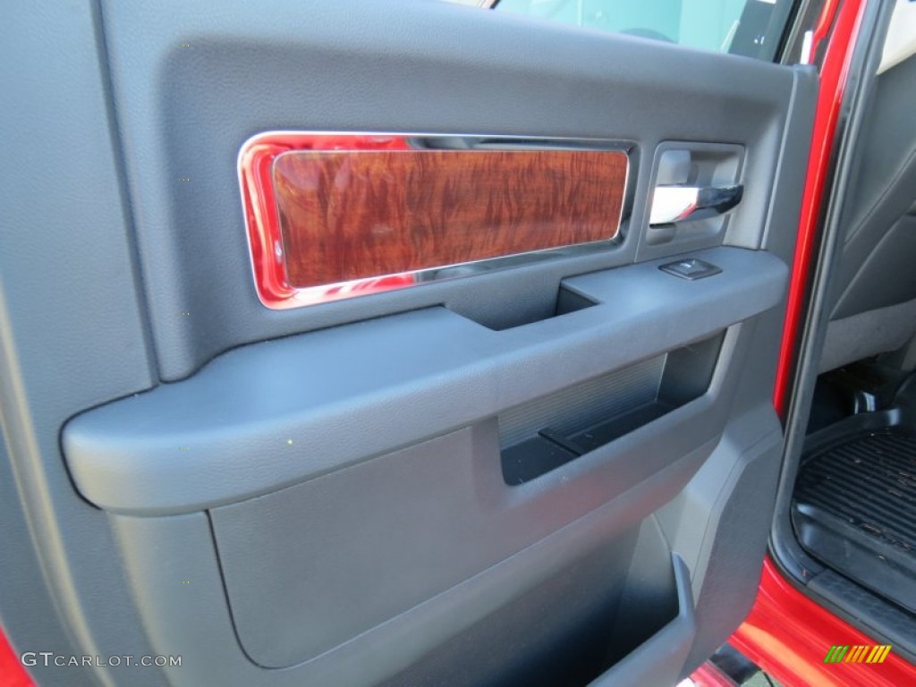 2012 Ram 2500 HD Laramie Crew Cab 4x4 - Flame Red / Dark Slate photo #16