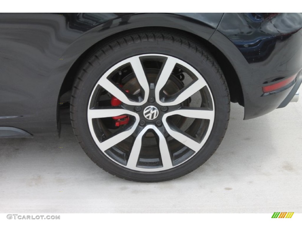 2013 GTI 2 Door Autobahn Edition - Deep Black Pearl Metallic / Titan Black photo #6