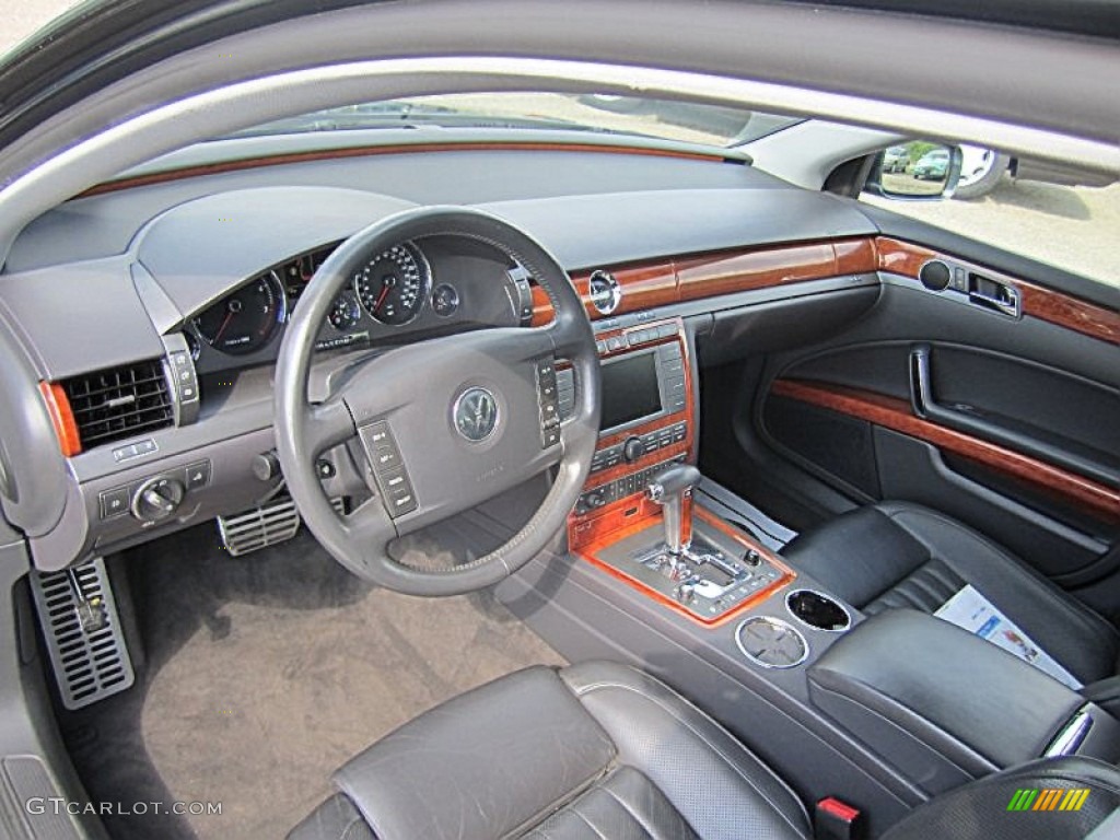 2004 Phaeton V8 4Motion Sedan - Coucou Grey / Anthracite photo #18