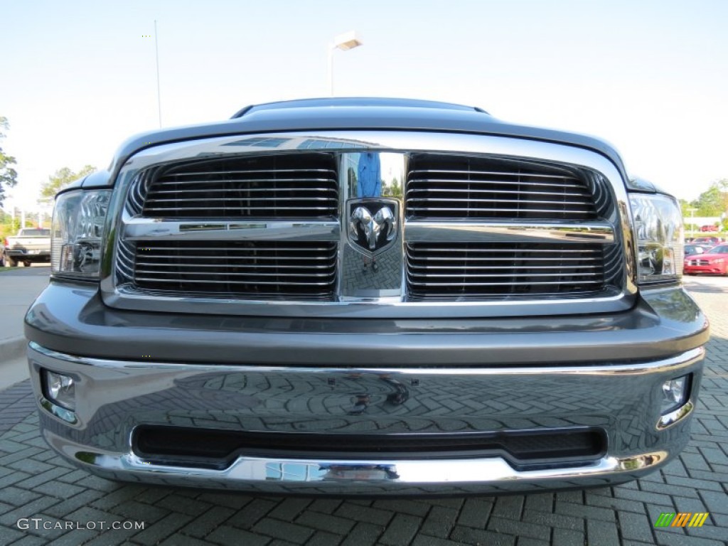 2011 Ram 1500 Big Horn Quad Cab - Mineral Gray Metallic / Dark Slate Gray/Medium Graystone photo #8