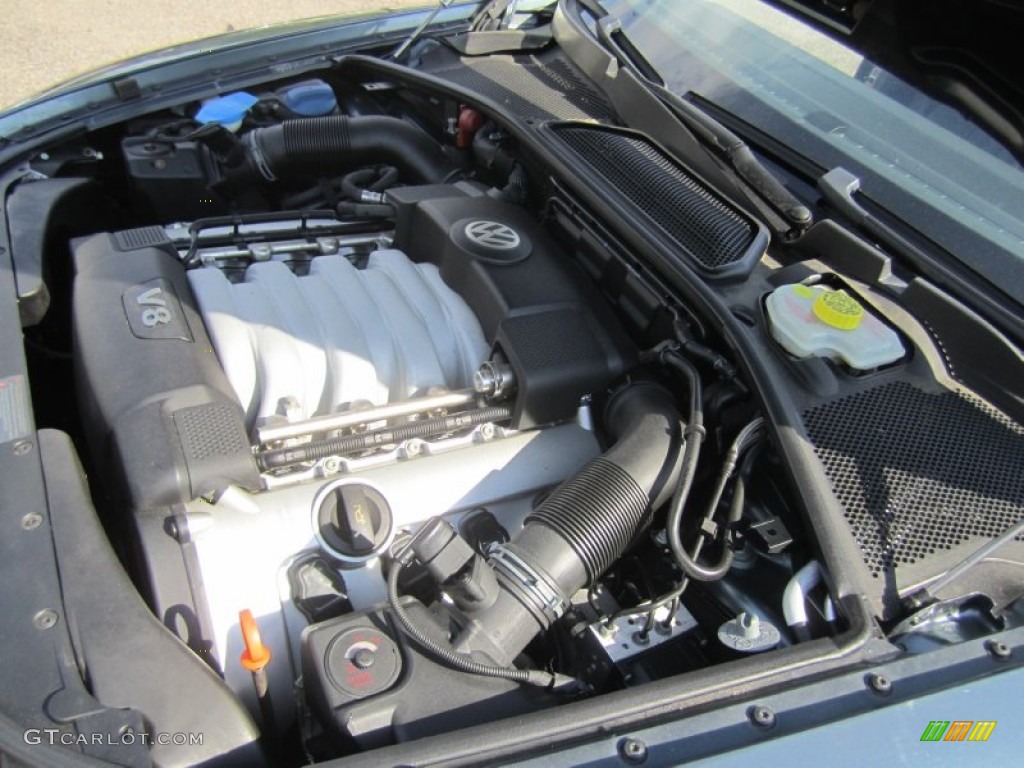 2004 Phaeton V8 4Motion Sedan - Coucou Grey / Anthracite photo #34