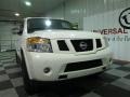 2012 Blizzard White Nissan Armada SV  photo #2