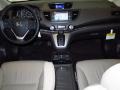 2013 White Diamond Pearl Honda CR-V EX-L  photo #4