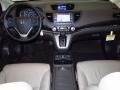 2013 White Diamond Pearl Honda CR-V EX-L  photo #4