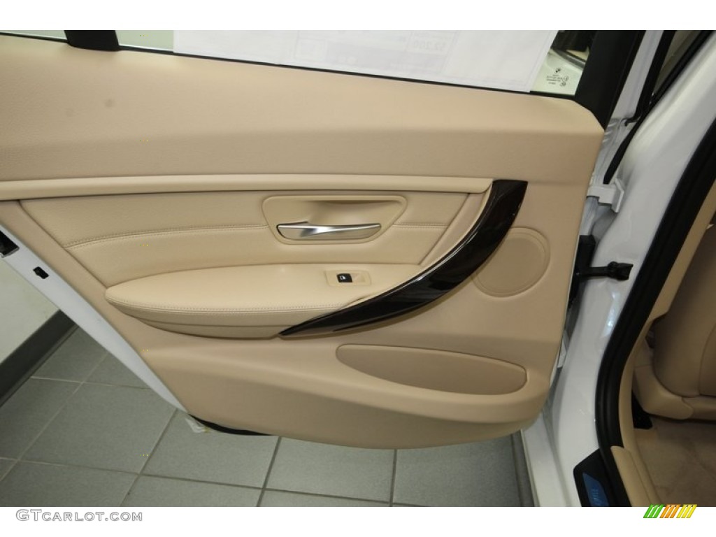 2013 3 Series 328i Sedan - Alpine White / Venetian Beige photo #30