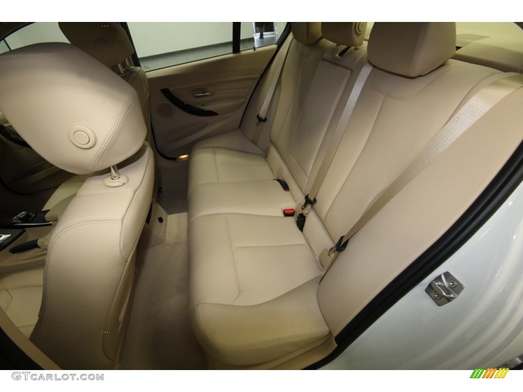 2013 BMW 3 Series 328i Sedan Rear Seat Photo #81085565