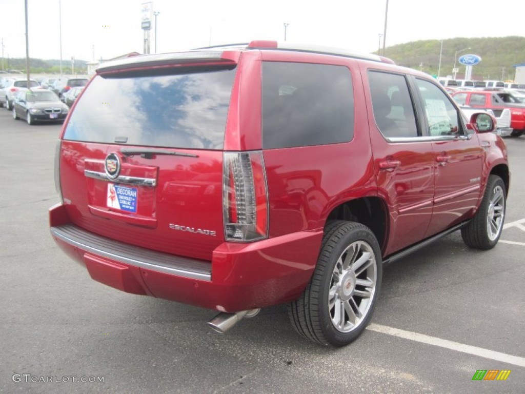 2013 Escalade Premium AWD - Crystal Red Tintcoat / Ebony photo #5