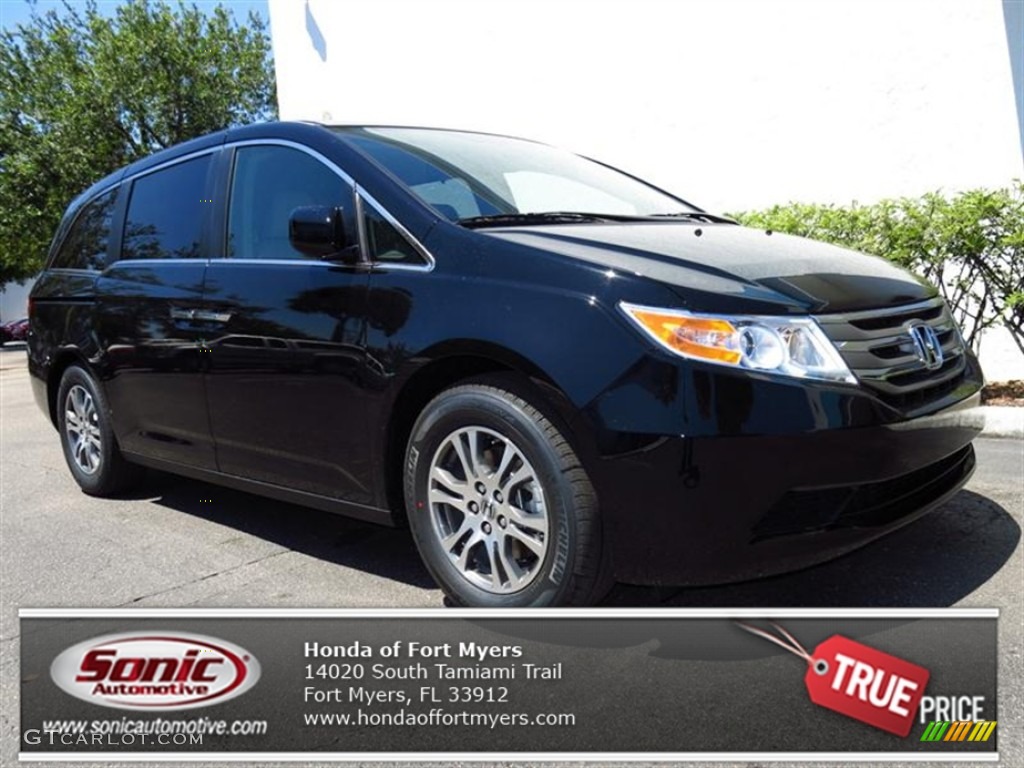 Crystal Black Pearl Honda Odyssey