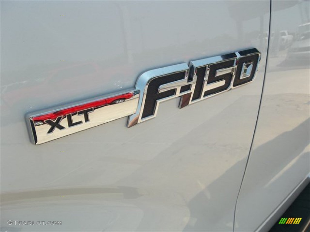 2013 F150 XLT SuperCrew - Oxford White / Steel Gray photo #1