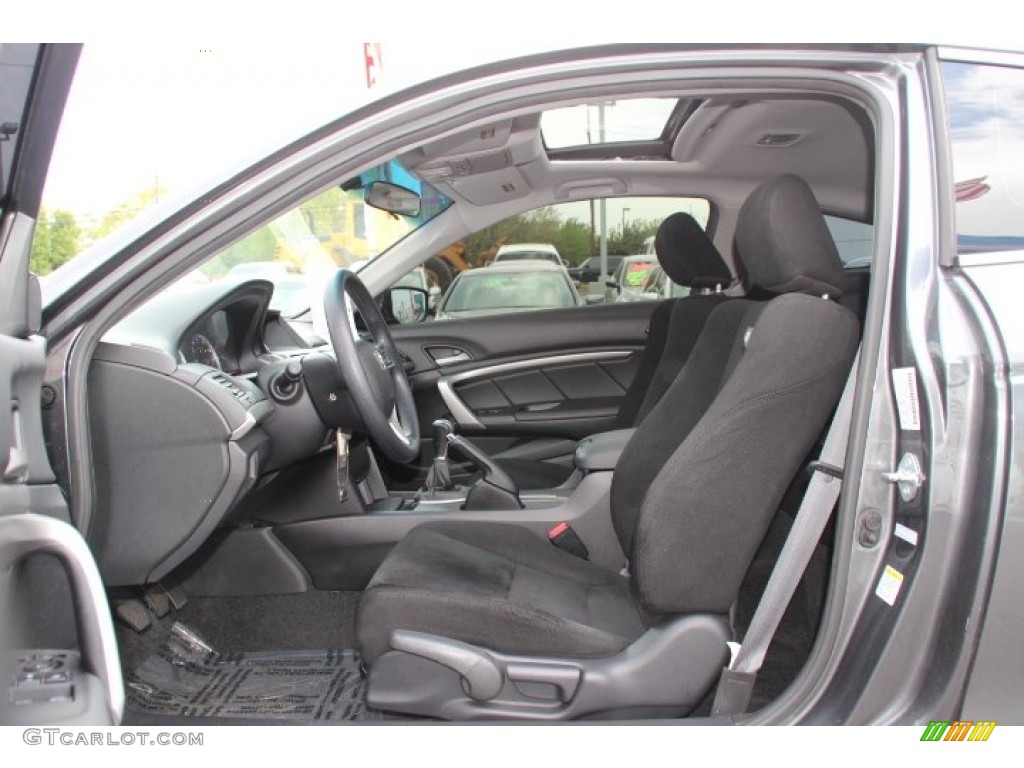 Black Interior 2011 Honda Accord EX Coupe Photo #81088379