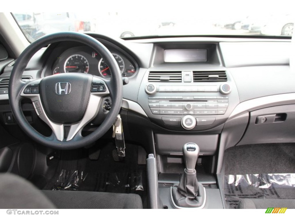 2011 Honda Accord EX Coupe Black Dashboard Photo #81088421