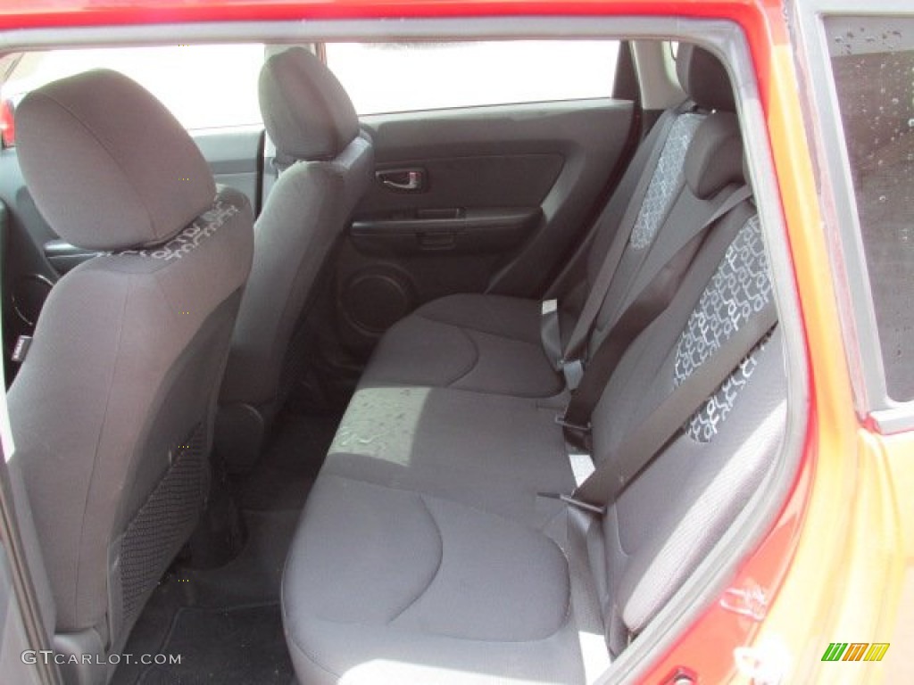 2011 Kia Soul Hamstar Special Edition Rear Seat Photo #81088650
