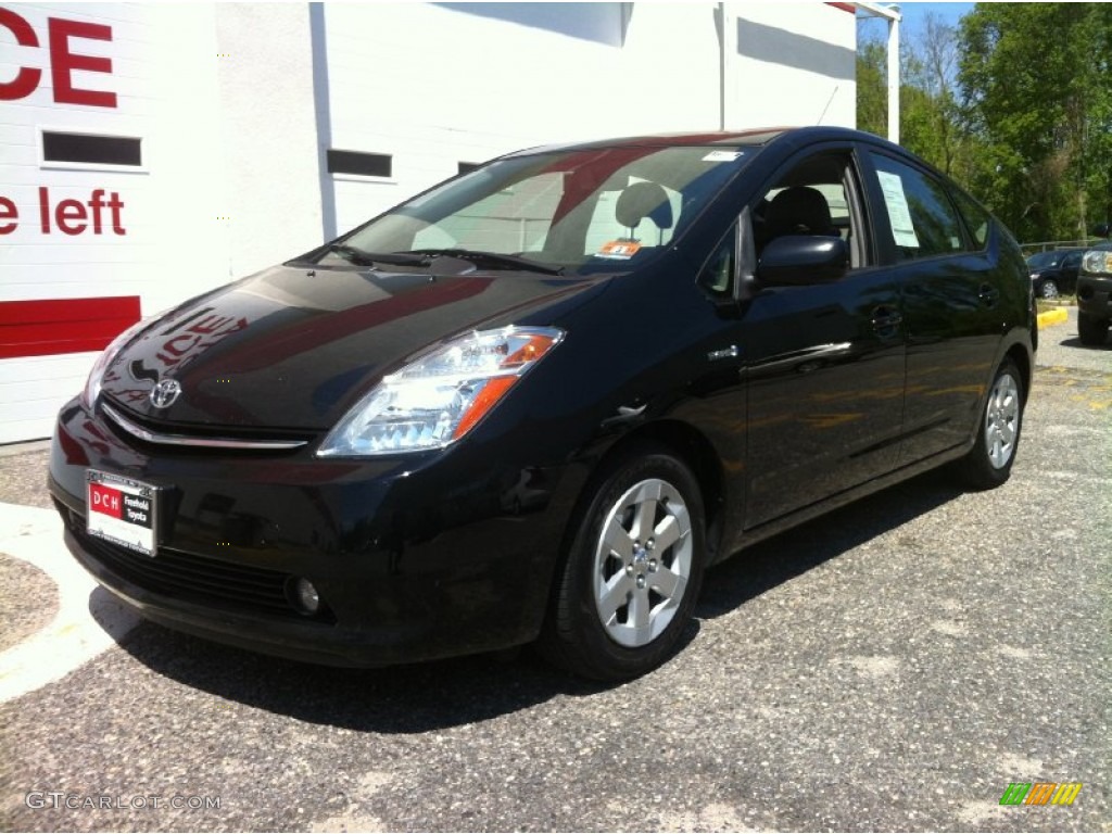 2008 Prius Hybrid Touring - Black / Gray photo #1