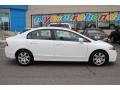 Taffeta White - Civic LX Sedan Photo No. 3