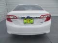 2013 Super White Toyota Camry Hybrid XLE  photo #5