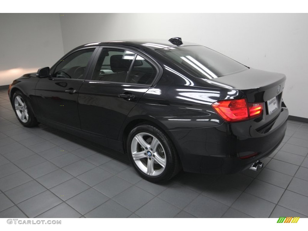 2013 3 Series 328i Sedan - Black Sapphire Metallic / Black photo #5