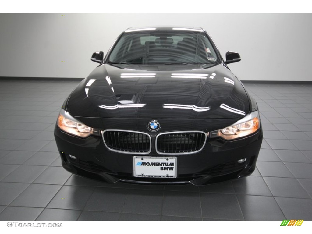 2013 3 Series 328i Sedan - Black Sapphire Metallic / Black photo #6