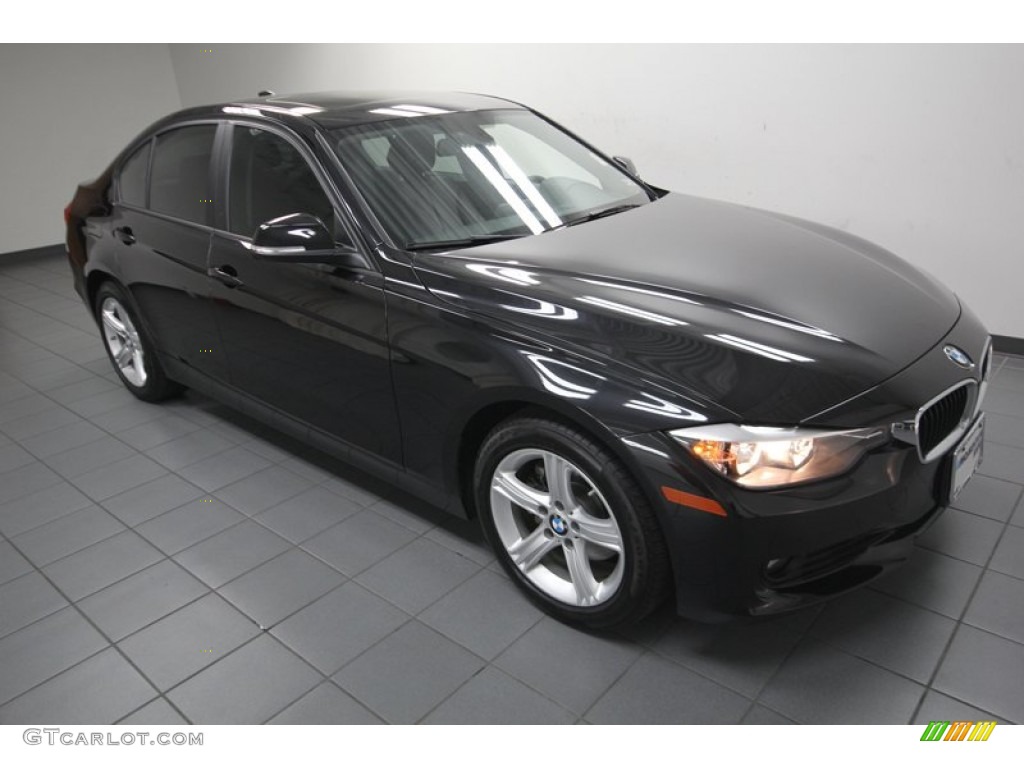 2013 3 Series 328i Sedan - Black Sapphire Metallic / Black photo #8