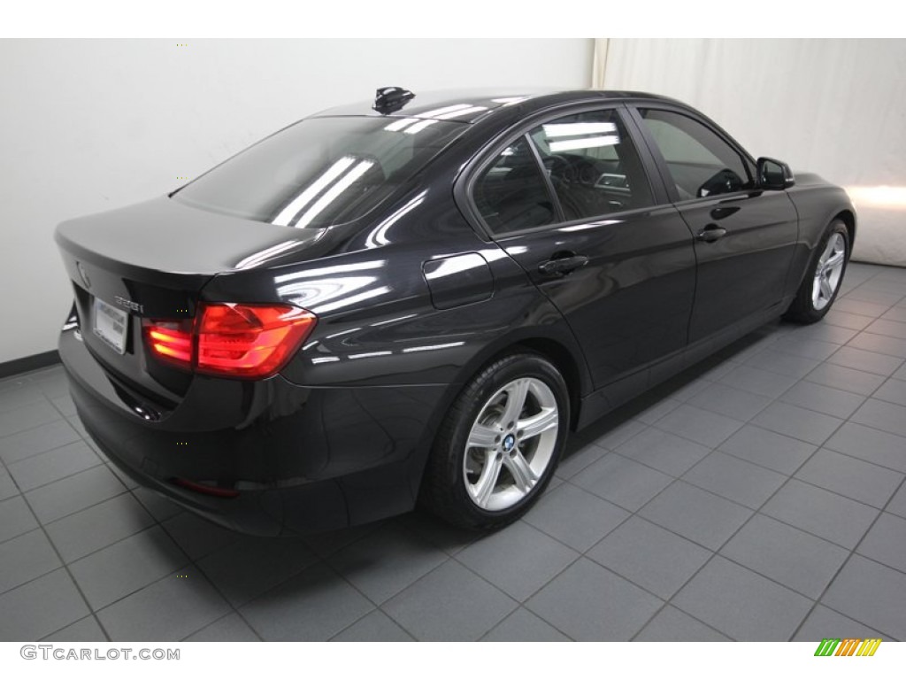 2013 3 Series 328i Sedan - Black Sapphire Metallic / Black photo #10