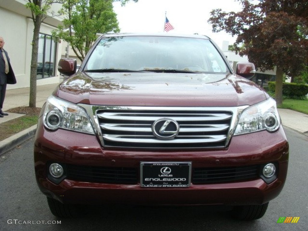 2013 GX 460 - Claret Red / Ecru/Auburn Bubinga photo #2