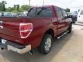 2013 Ruby Red Metallic Ford F150 XLT SuperCrew  photo #6
