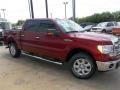 2013 Ruby Red Metallic Ford F150 XLT SuperCrew  photo #7