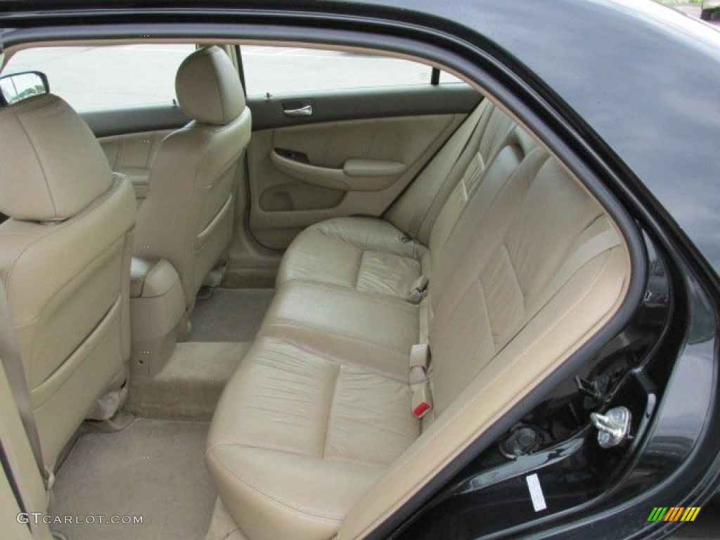 2007 Honda Accord EX-L V6 Sedan Rear Seat Photo #81093845