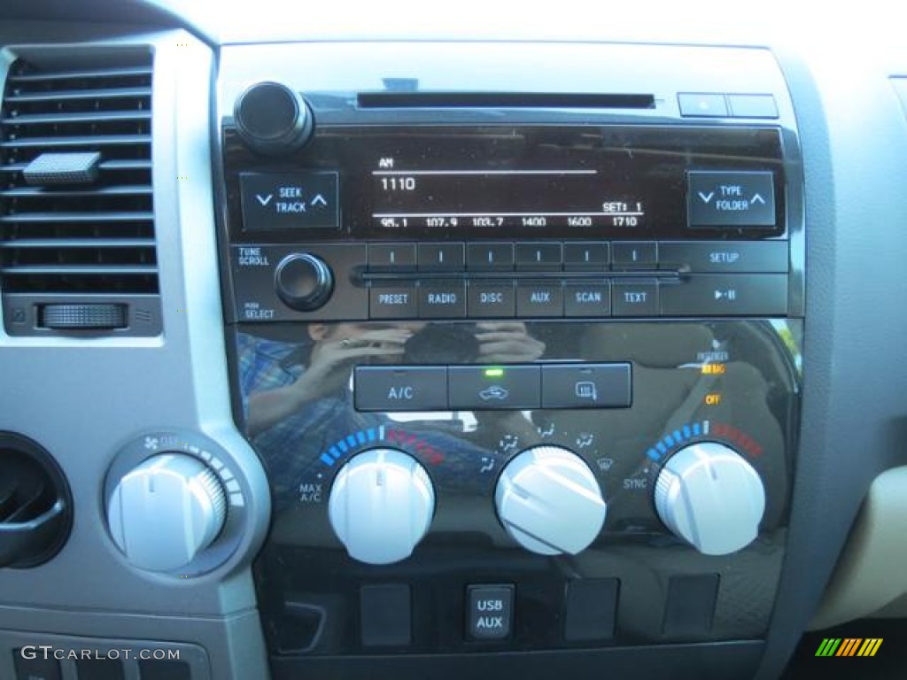 2013 Tundra Double Cab - Super White / Sand Beige photo #12