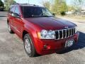 2007 Red Rock Crystal Pearl Jeep Grand Cherokee Limited 4x4  photo #3