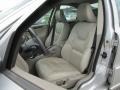 2005 Volvo S60 Taupe/Light Taupe Interior Front Seat Photo