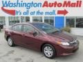Crimson Pearl - Civic LX Sedan Photo No. 1