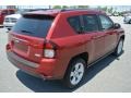 2014 Deep Cherry Red Crystal Pearl Jeep Compass Latitude  photo #5