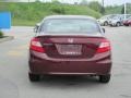 Crimson Pearl - Civic LX Sedan Photo No. 8