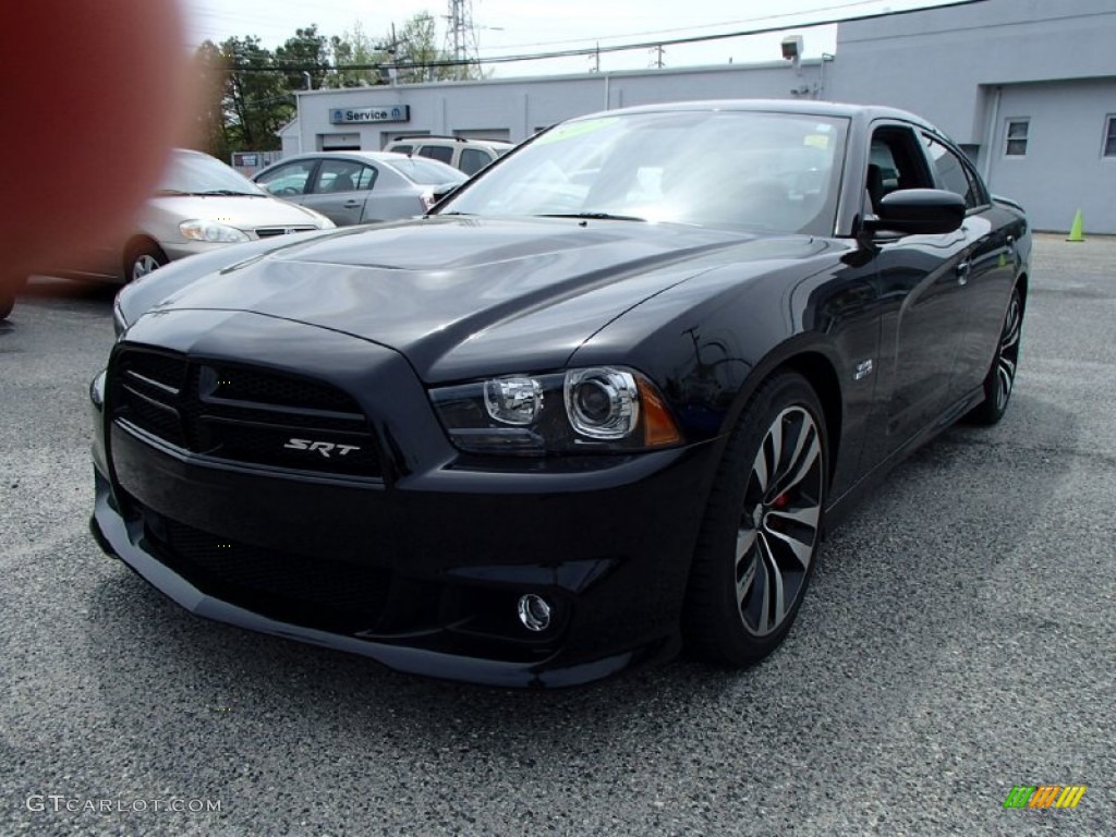 2012 Charger SRT8 - Pitch Black / Black photo #1