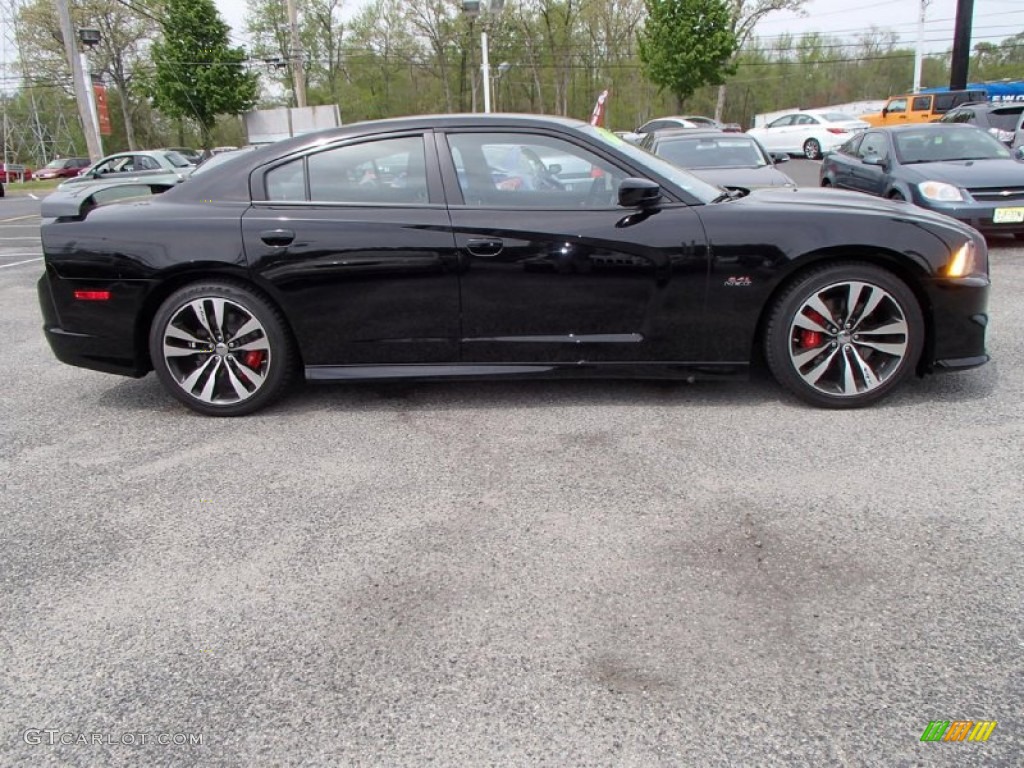 Pitch Black 2012 Dodge Charger SRT8 Exterior Photo #81096211