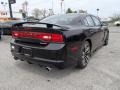 2012 Pitch Black Dodge Charger SRT8  photo #5